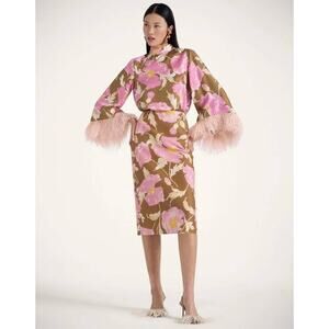 La DOUBLEJ Pencil Skirt in Sylph Floral M